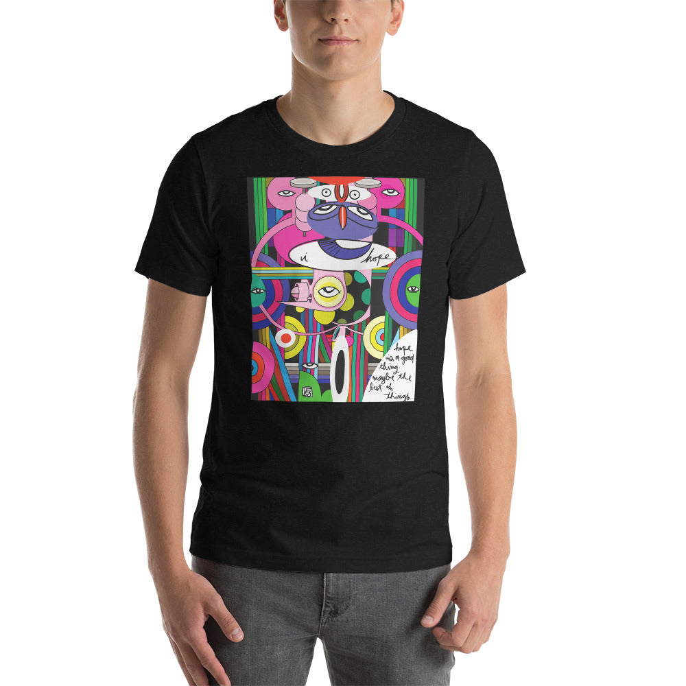 I HOPE - LEBO X DALEK - Lebo Short Sleve Unisex T-Shirt